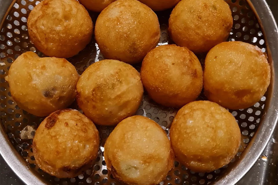 Fried Takoyaki