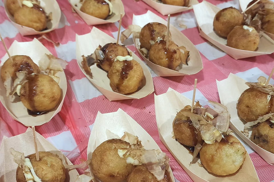 Fried Takoyaki