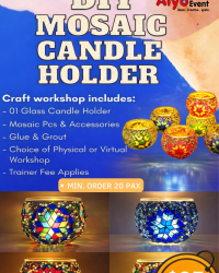 Mosaic Candle Holder